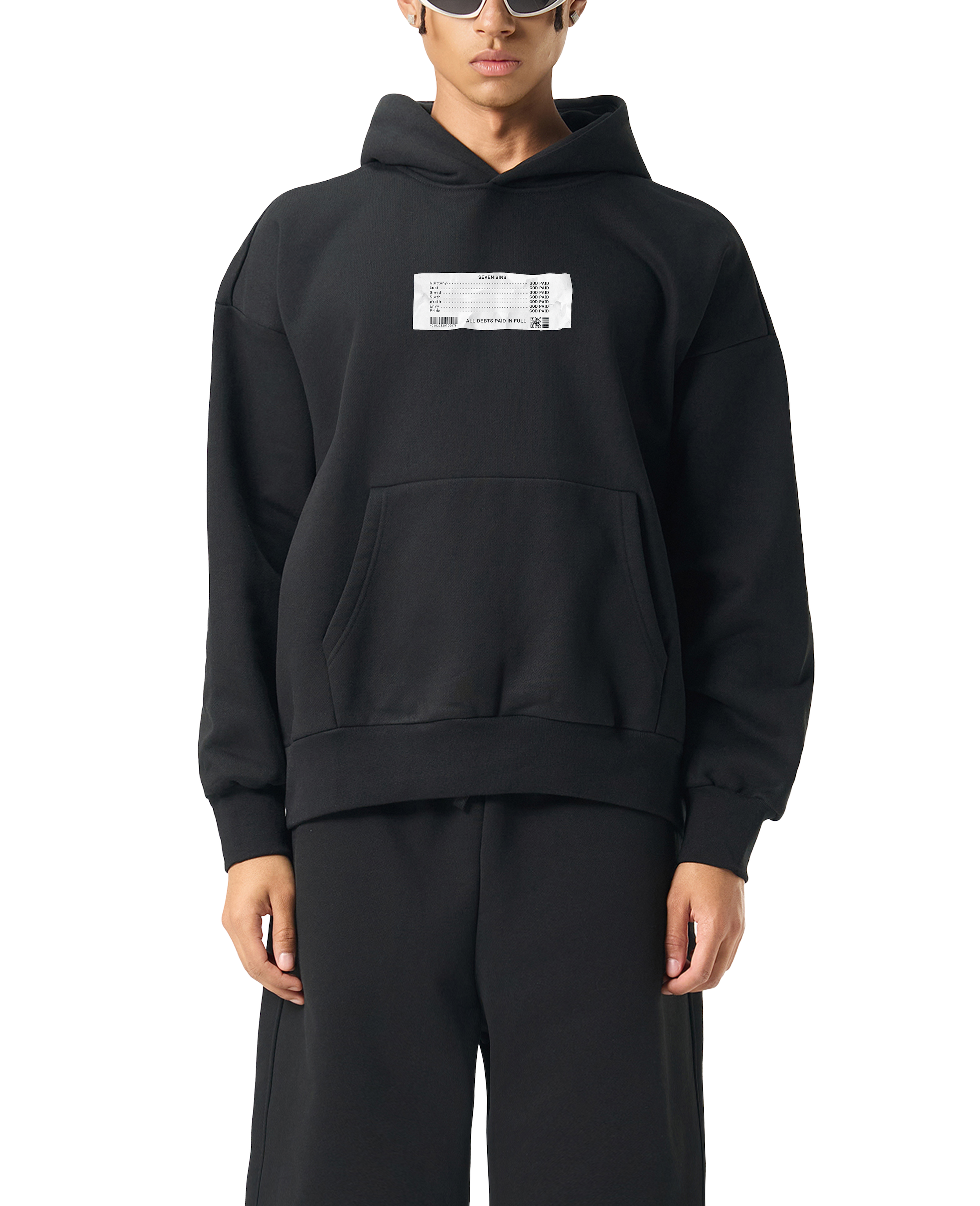God Paid Shape Changing Hood Hoodie
