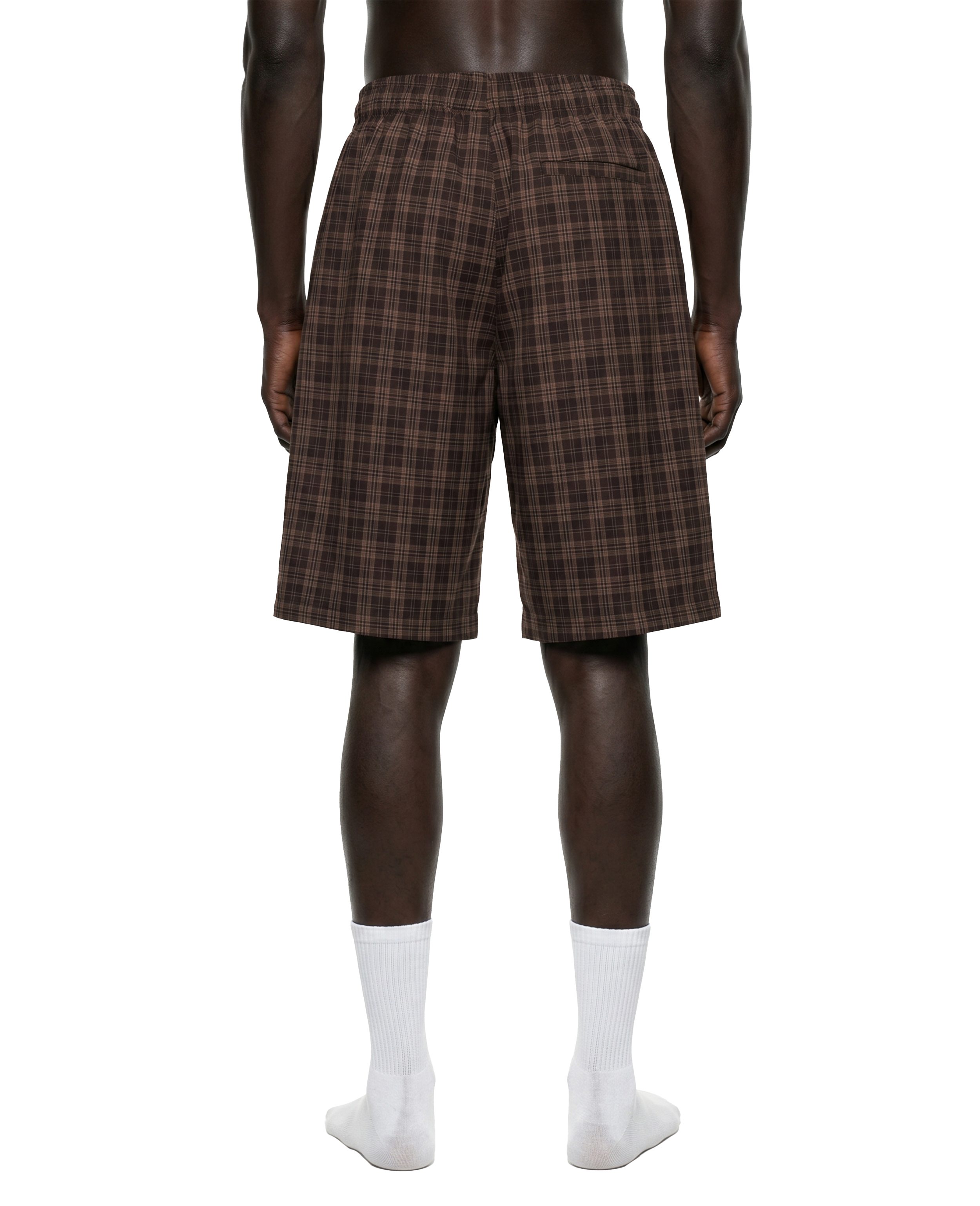 Espresso Tartan Shorts