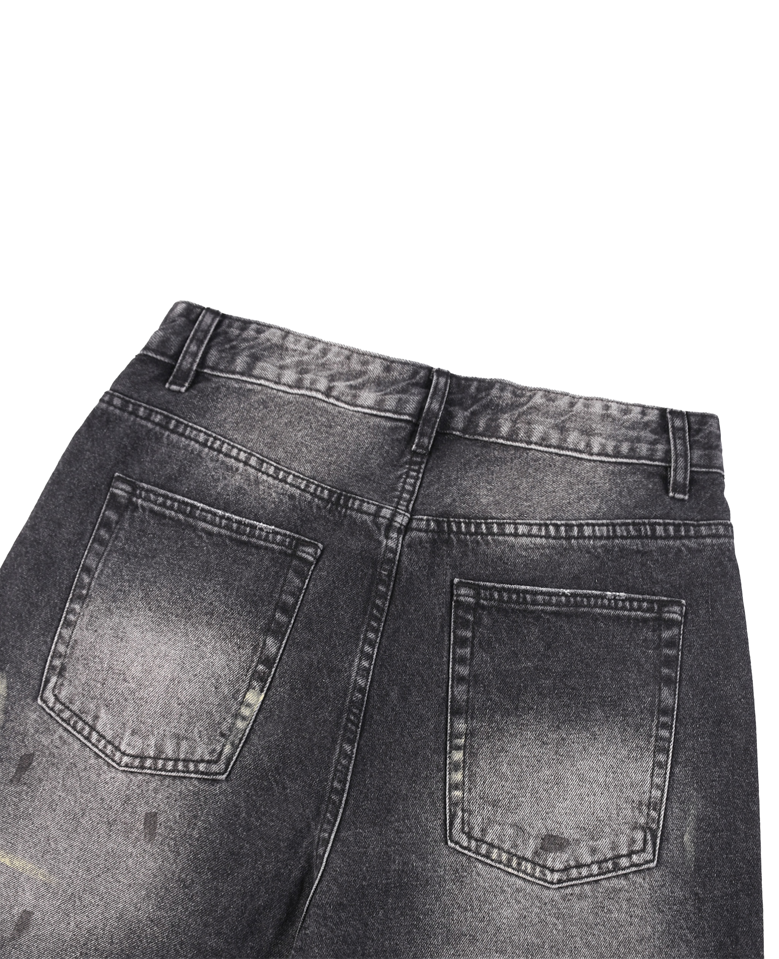 Adam's Vintage Wash Wide Leg Denim Shorts (Men Limited Edition)