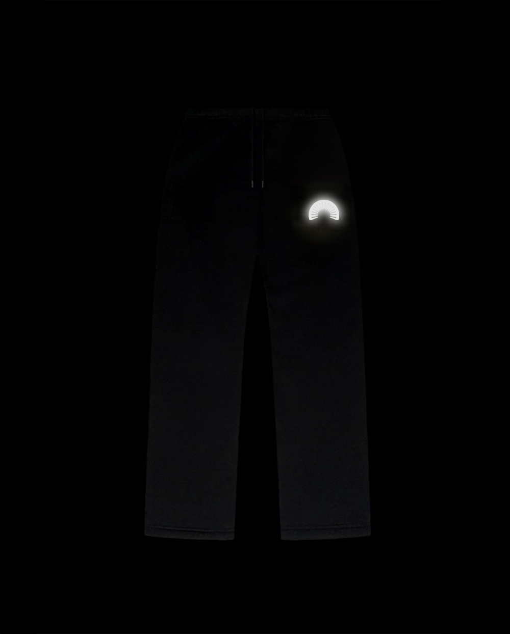 CHILD OF GOD FLARED PANTS BLACK