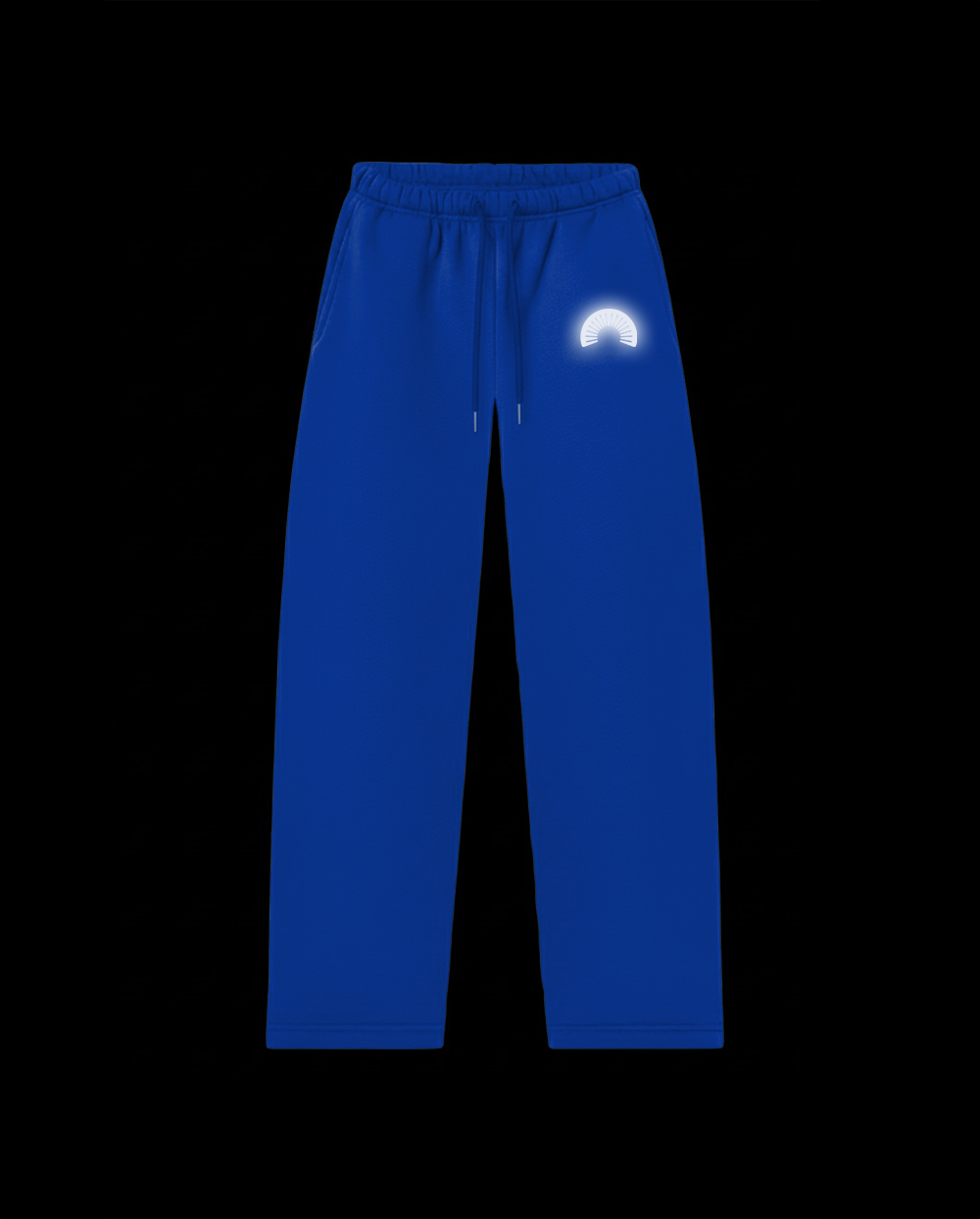 CHILD OF GOD FLARED PANTS BLUE