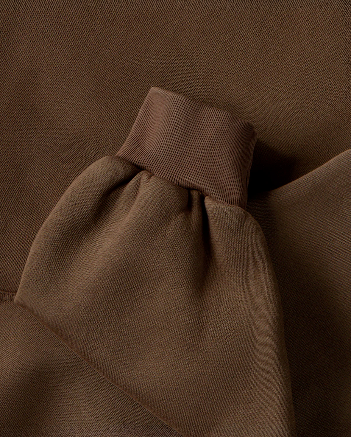 450 Gsm Brown Shape Changing Hood Hoodie