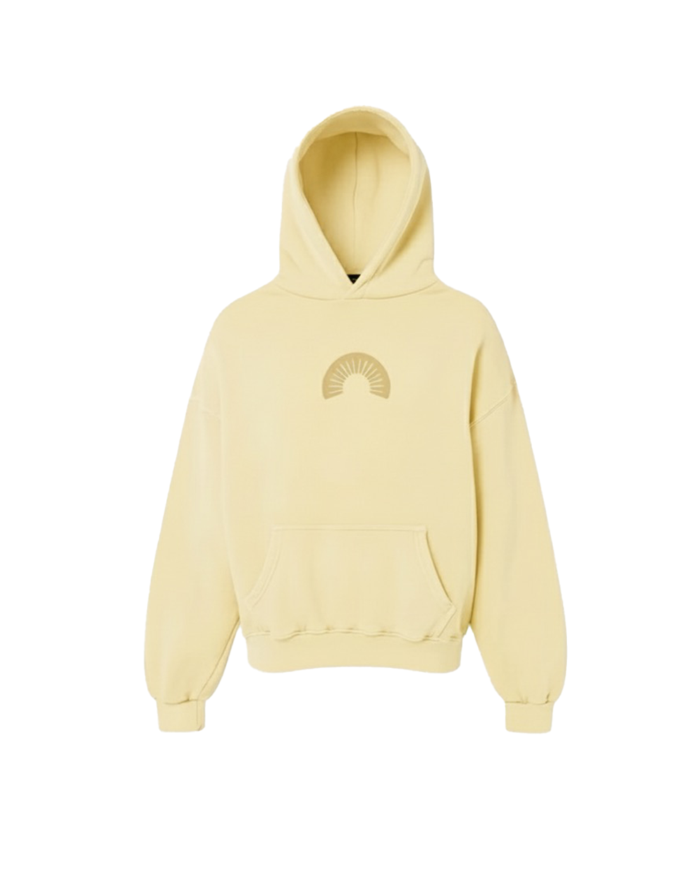 450 GSM YELLOW SHAPE CHANGING HOOD HOODIE