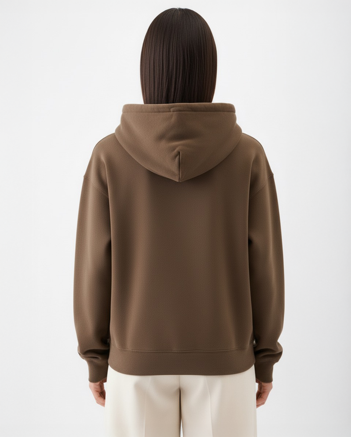 450 GSM BROWN SHAPE CHANGING HOOD HOODIE