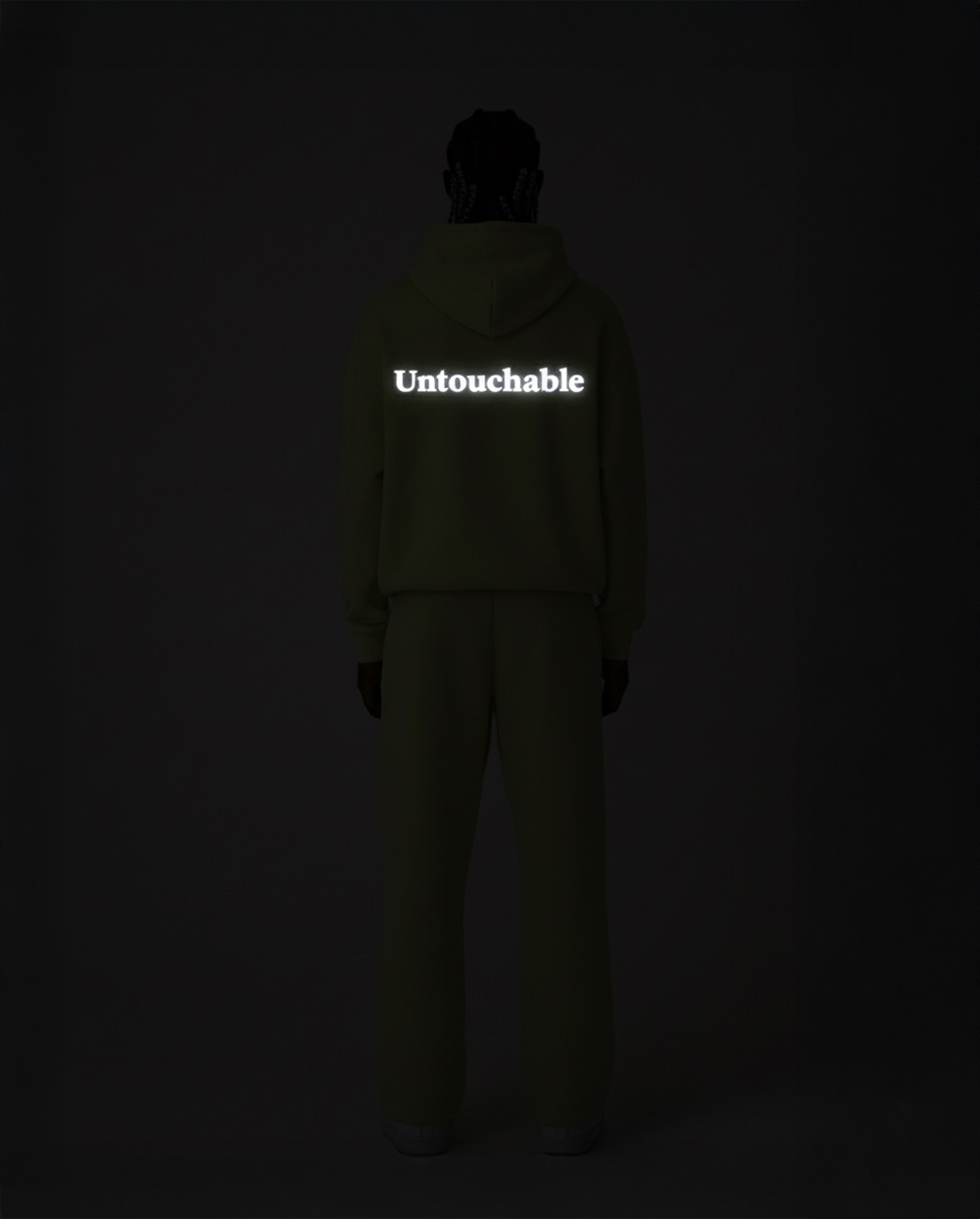 CHILD OF GOD SHAPE CHANGING HOODIE GREEN