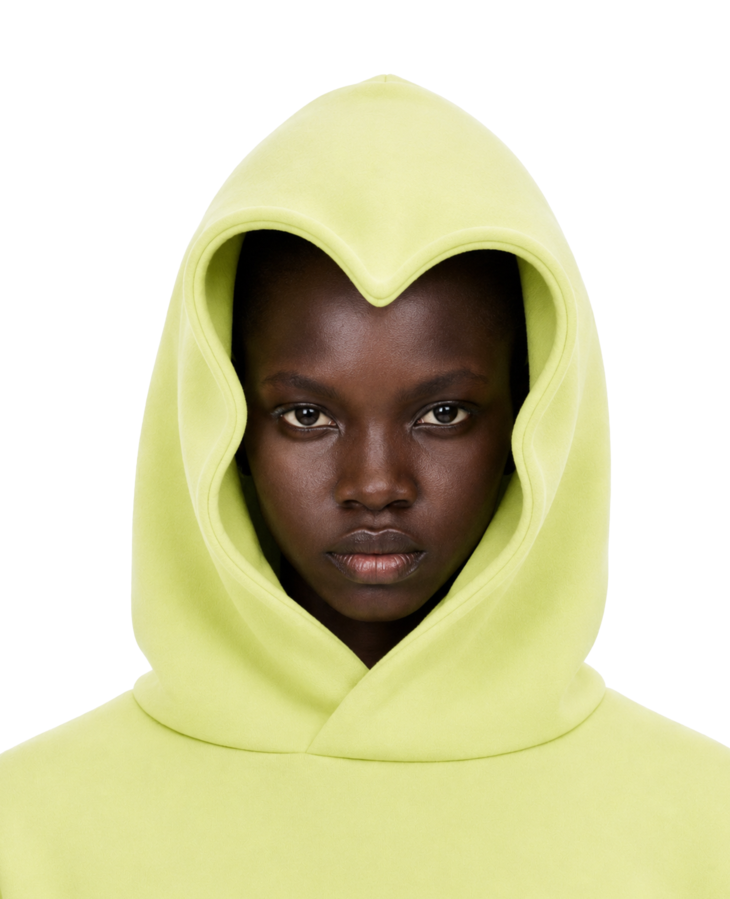 Child Of God Shape Changing Hood Hoodie Green