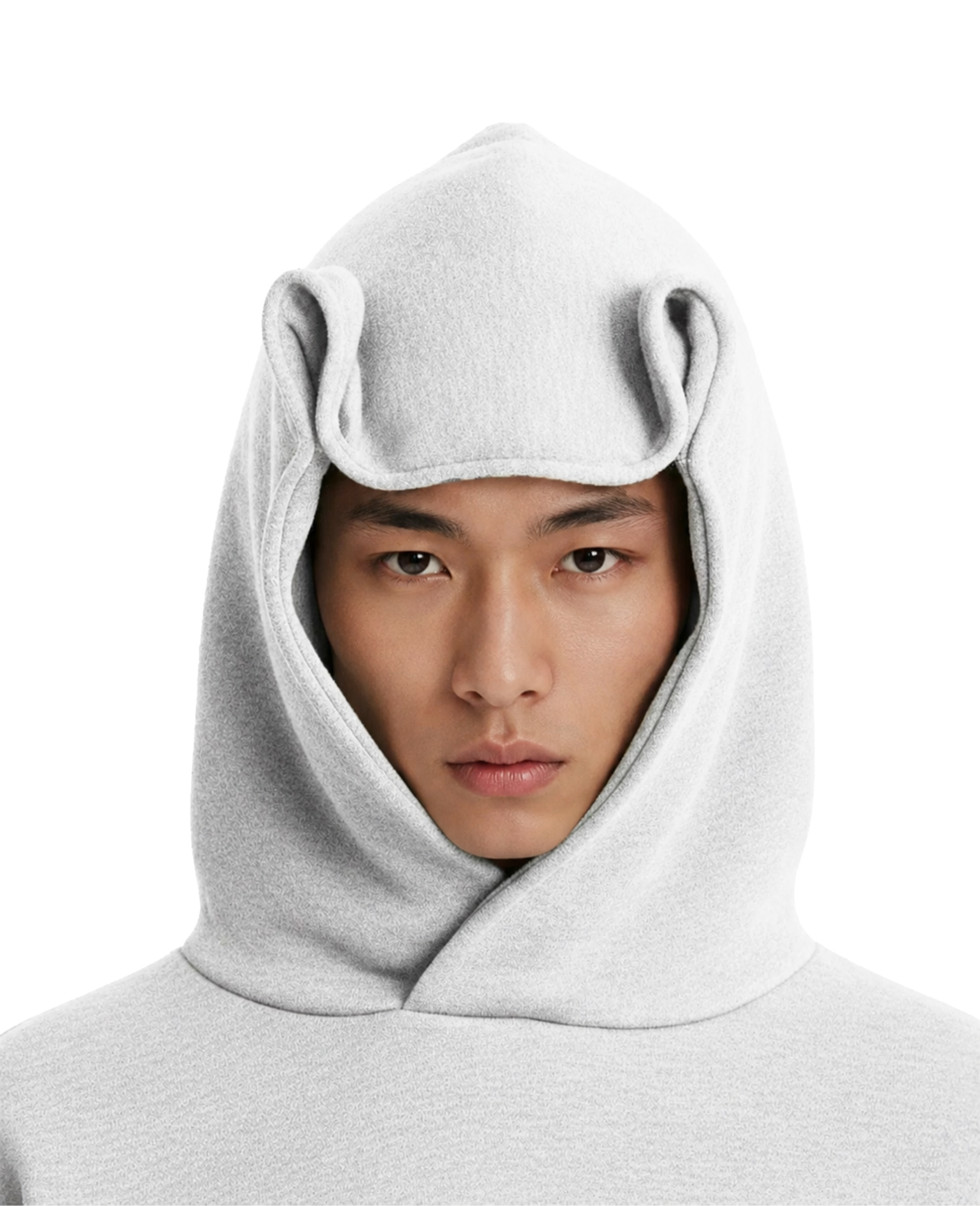 Child Of God Shape Changing Hood Hoodie Grey