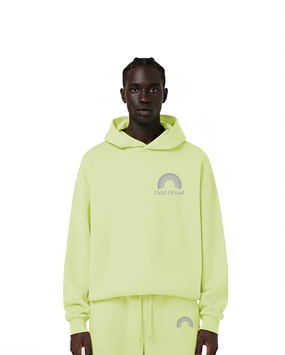 CHILD OF GOD SHAPE CHANGING HOODIE GREEN