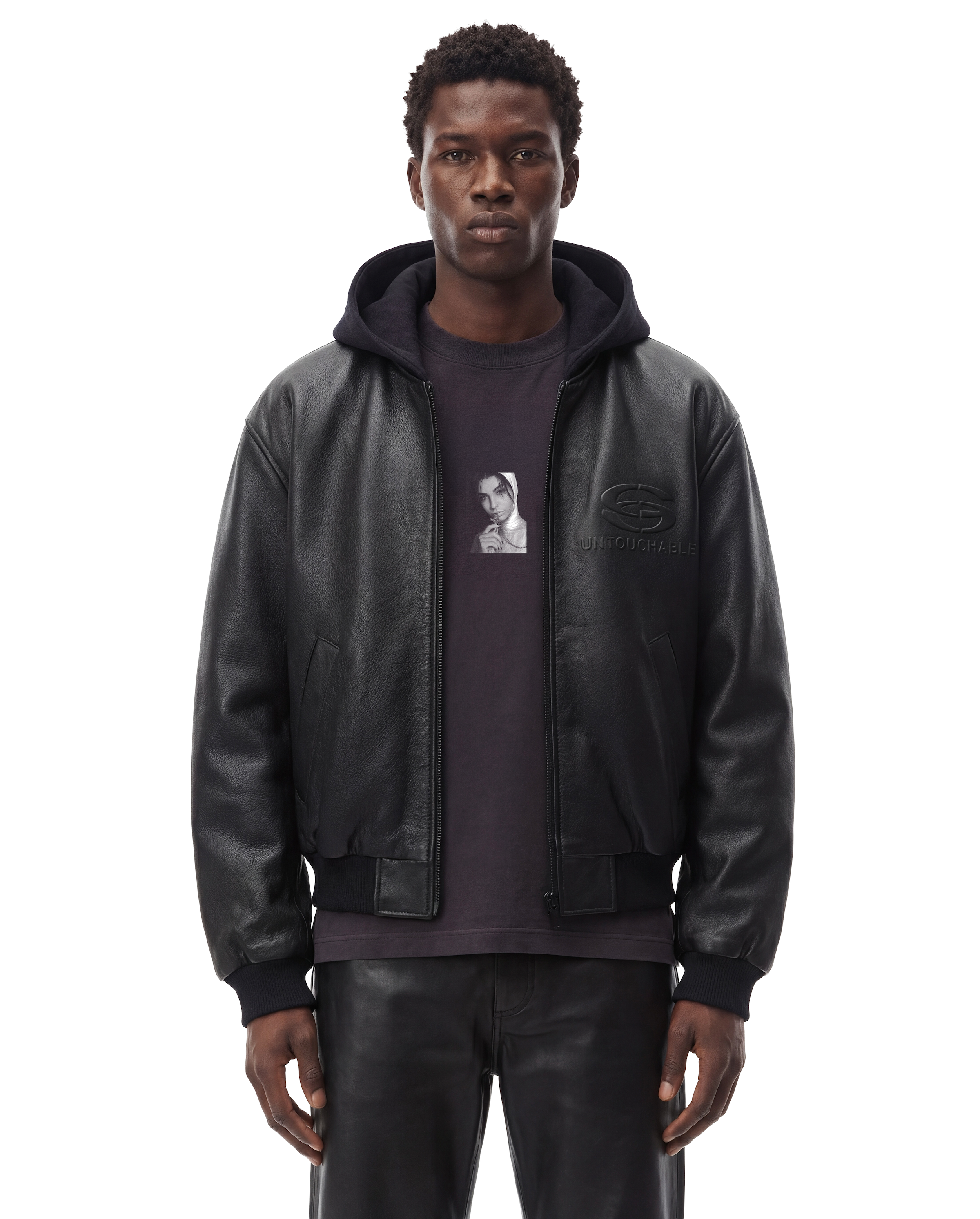 Christ Pantocrator Leather Jacket