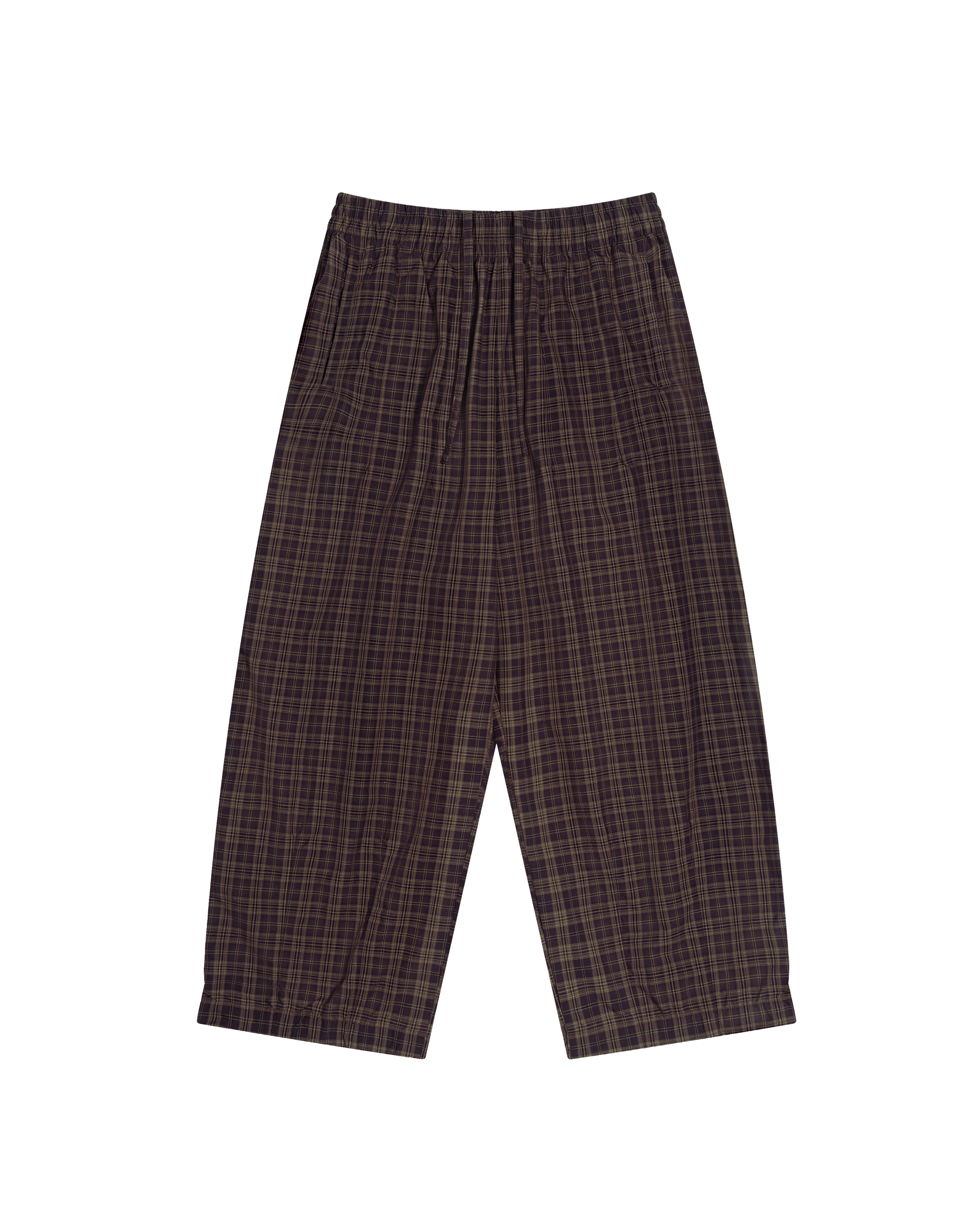 Espresso Tartan Pants