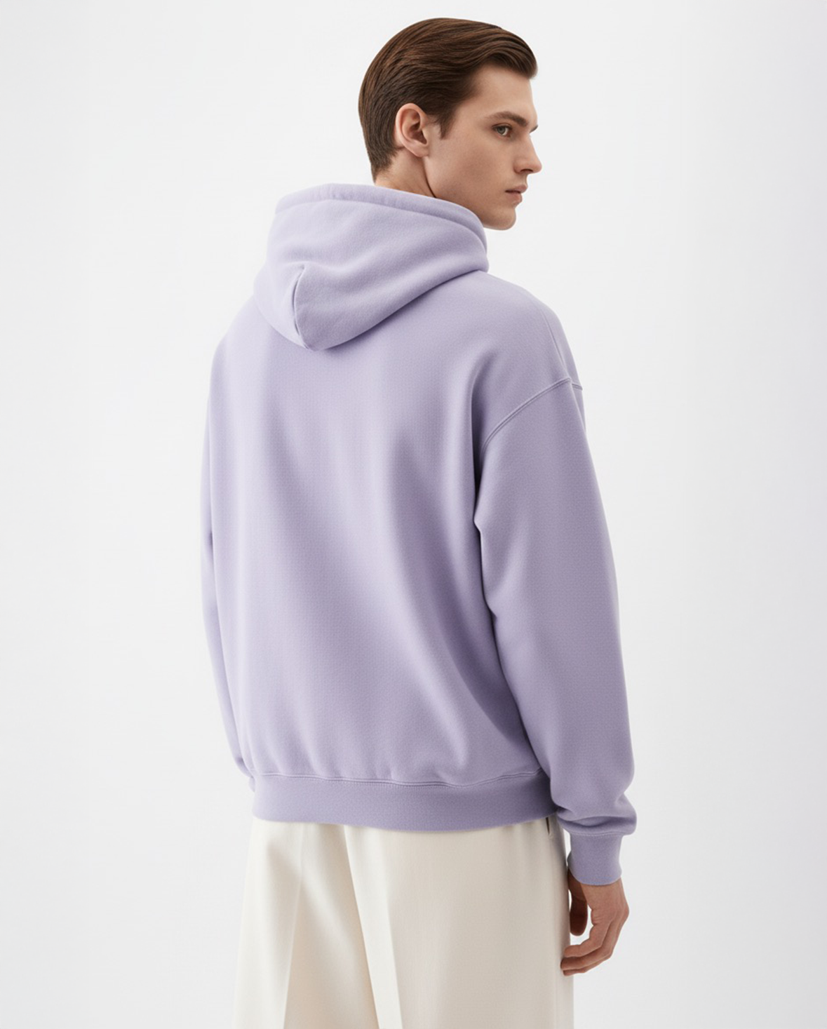 450 GSM PURPLE SHAPE CHANGING HOOD HOODIE