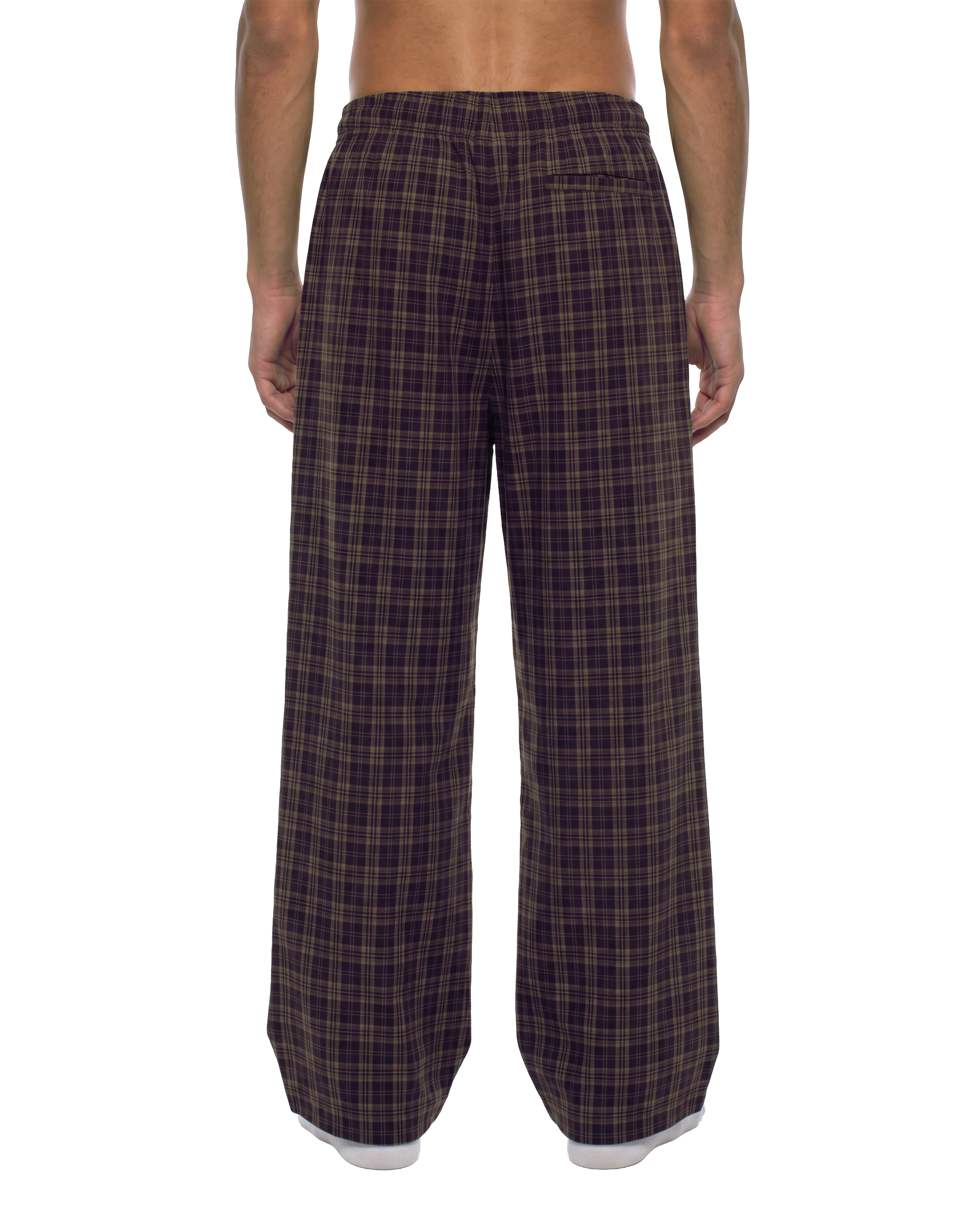 Espresso Tartan Pants