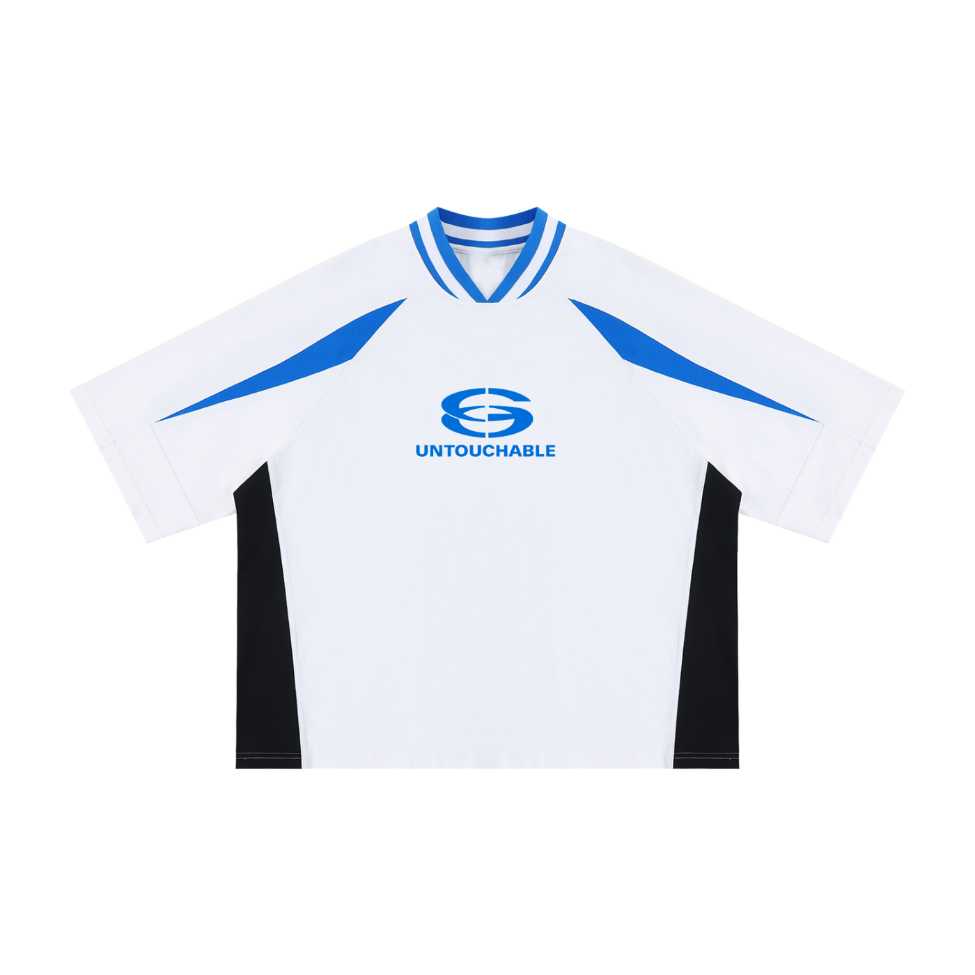 John 3:16 White V-Neck Jersey