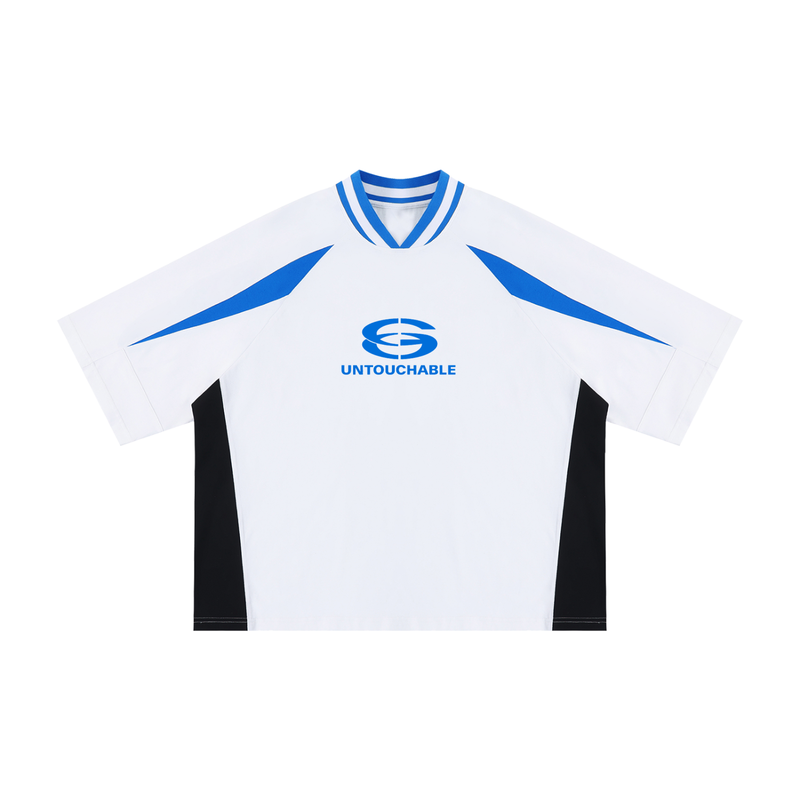 John 3:16 White V-Neck Jersey