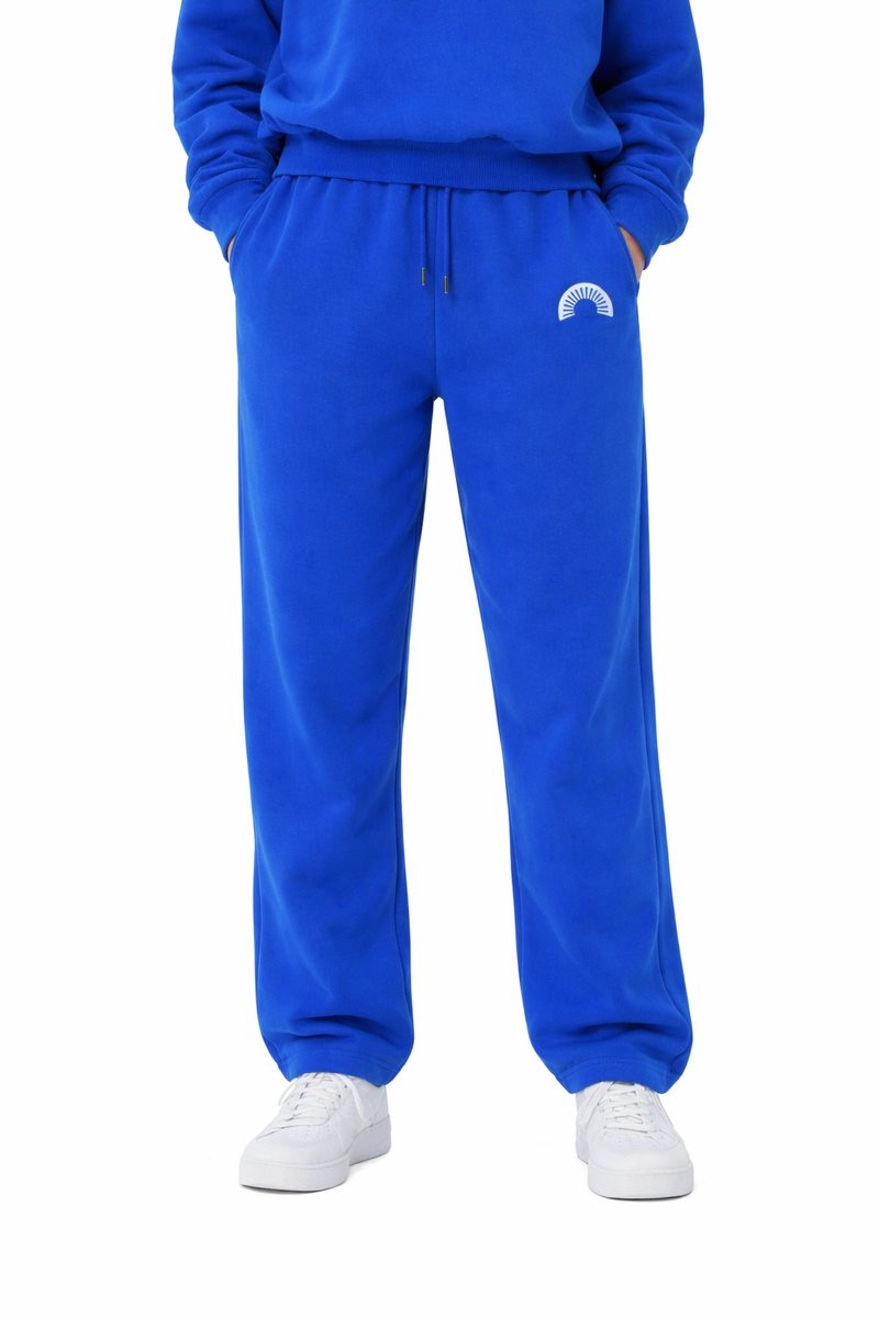 Child Of God Flared Pants Blue