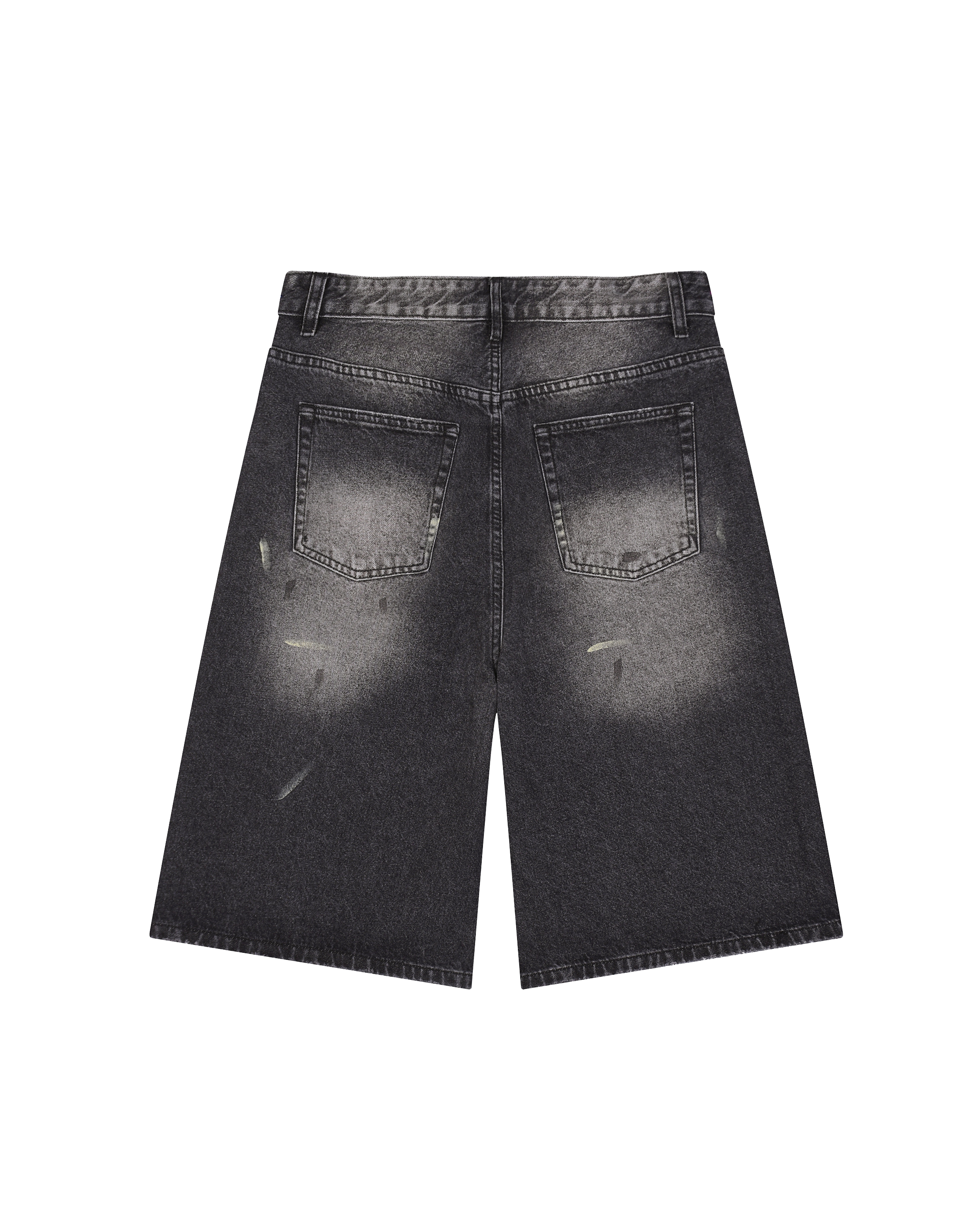 Adam's Vintage Wash Wide Leg Denim Shorts (Men Limited Edition)