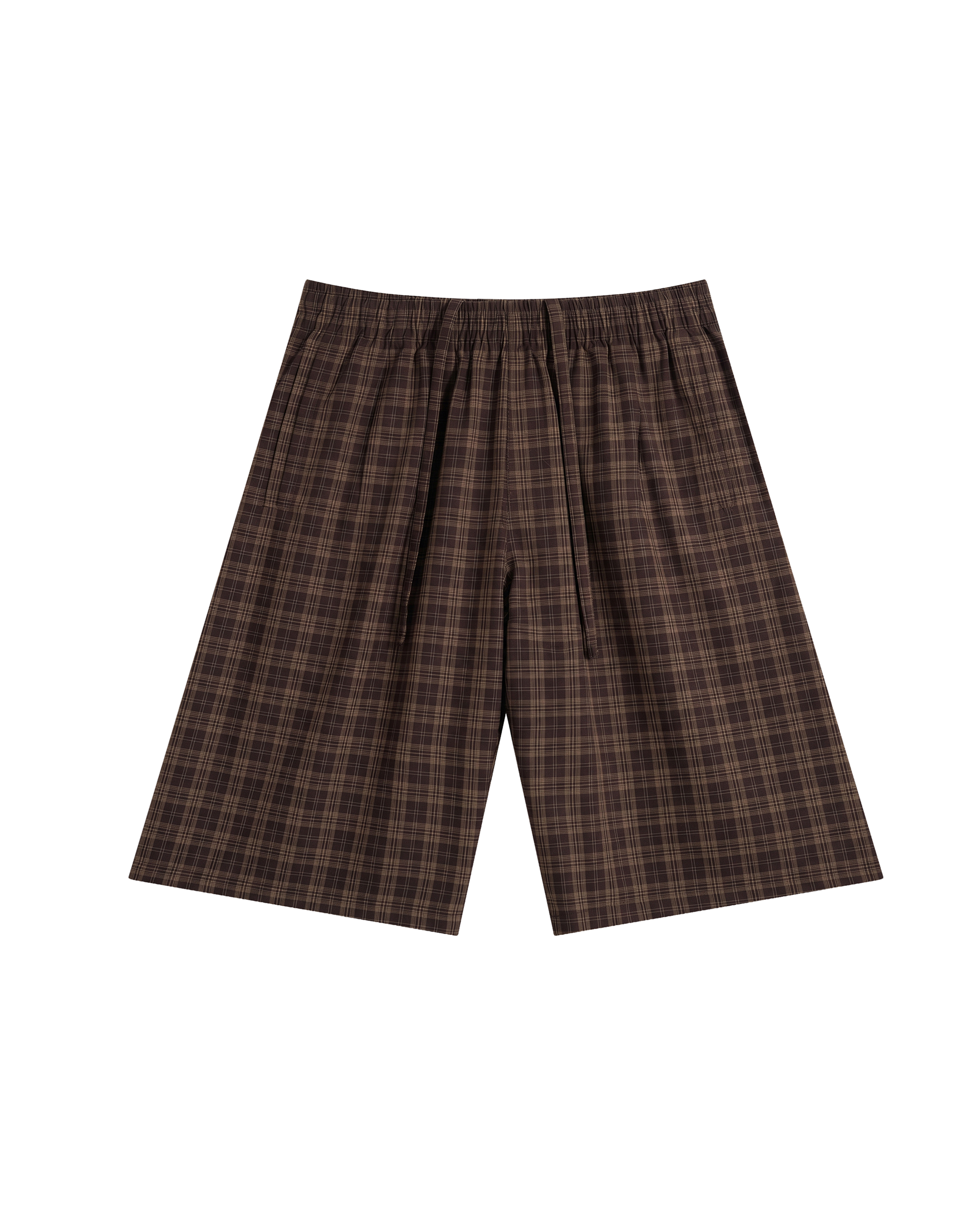 Espresso Tartan Shorts