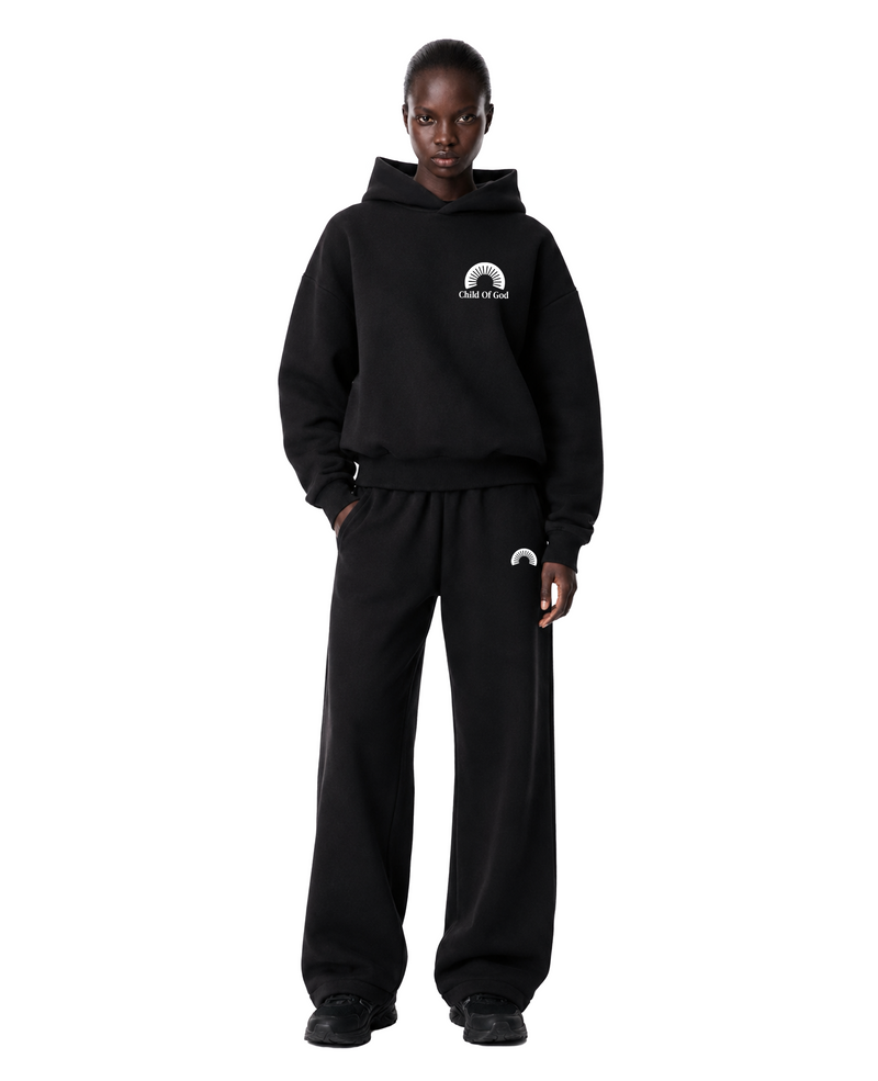 Child Of God Flared Pants Black