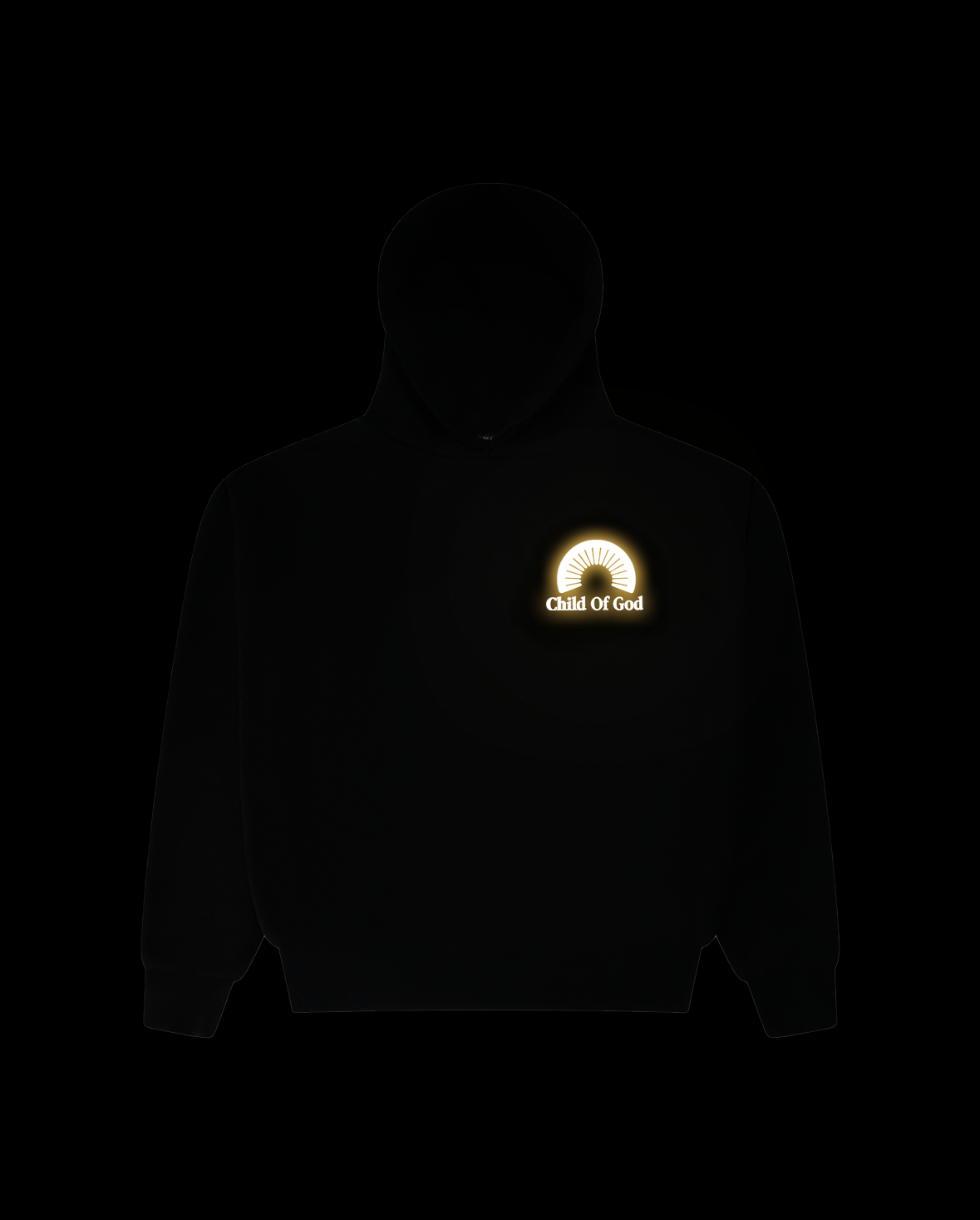 CHILD OF GOD SHAPE CHANGING HOODIE GREEN