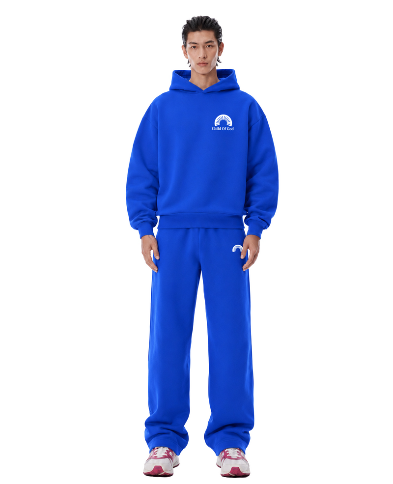 Child Of God Flared Pants Blue