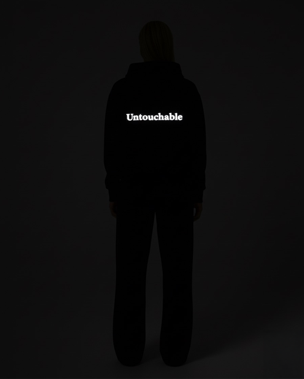 CHILD OF GOD SHAPE CHANGING HOODIE BLACK