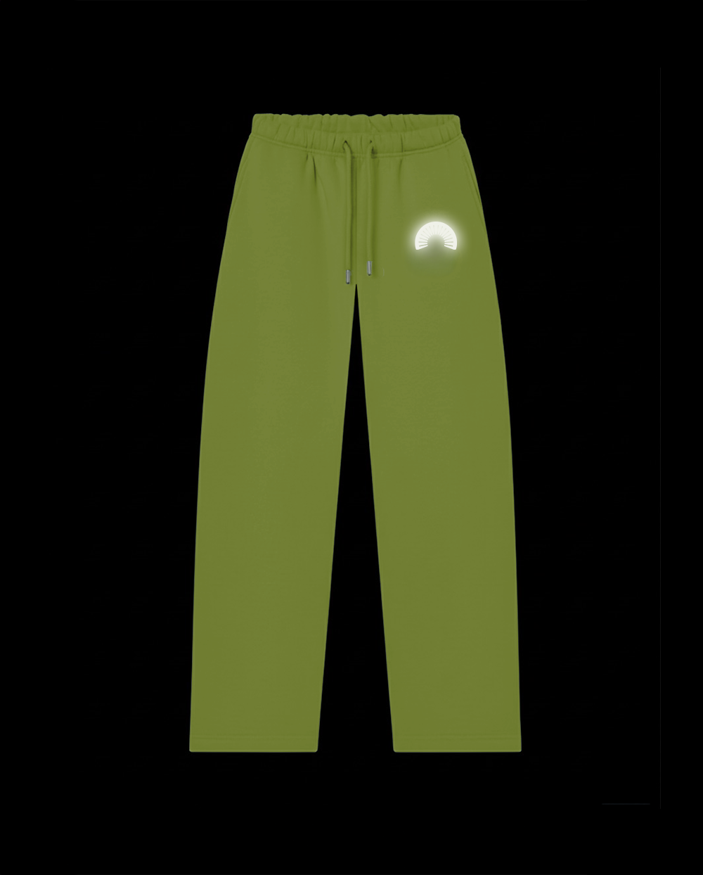 CHILD OF GOD FLARED PANTS GREEN