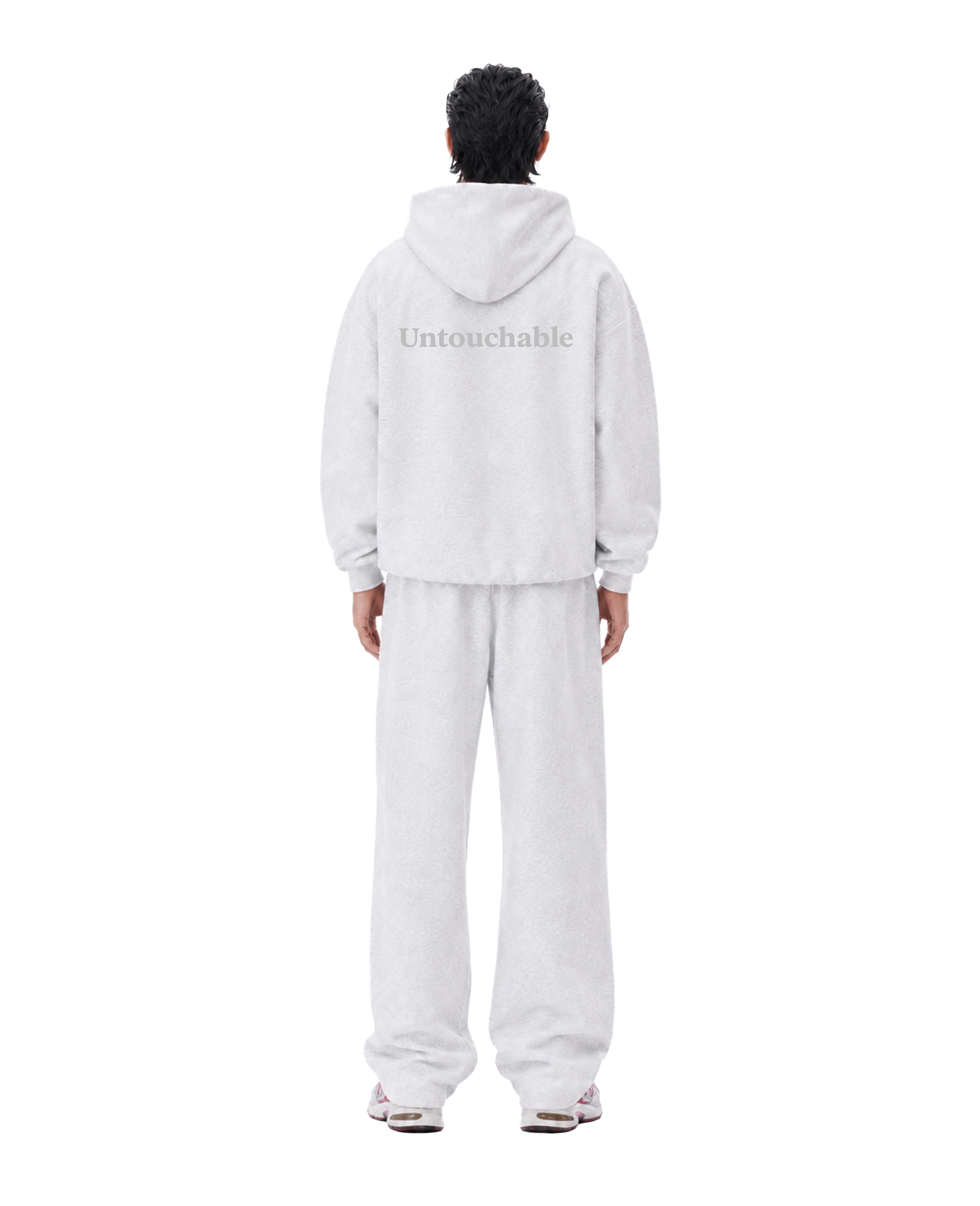 Child Of God Shape Changing Hood Hoodie Grey