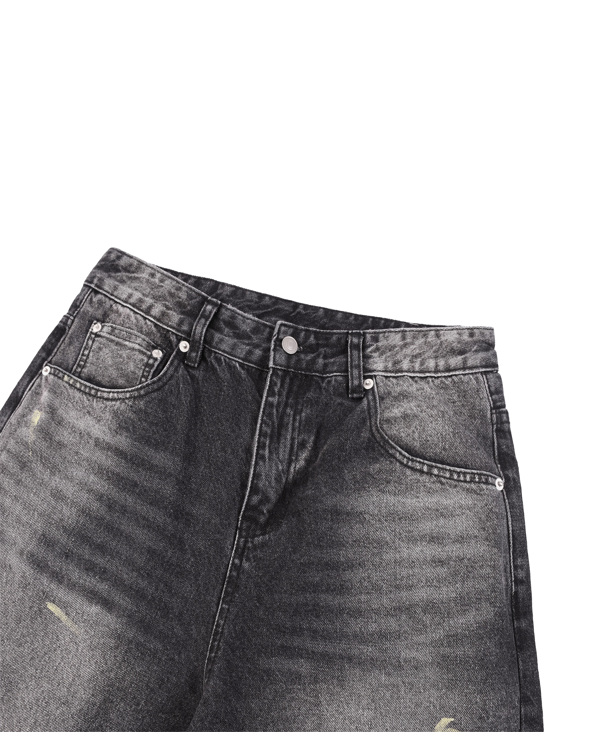 Adam's Vintage Wash Wide Leg Denim Shorts (Men Limited Edition)