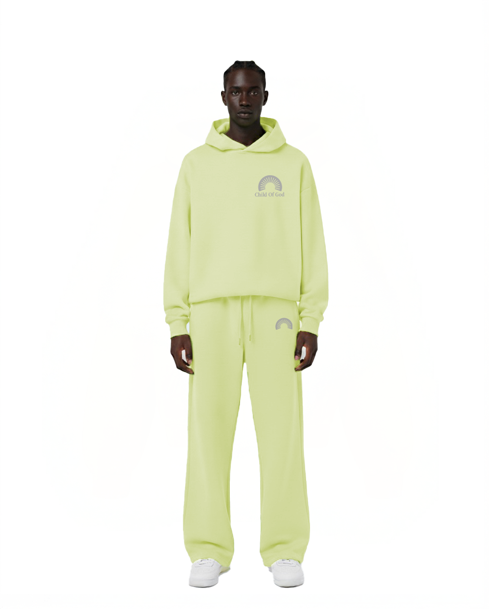 CHILD OF GOD FLARED PANTS GREEN