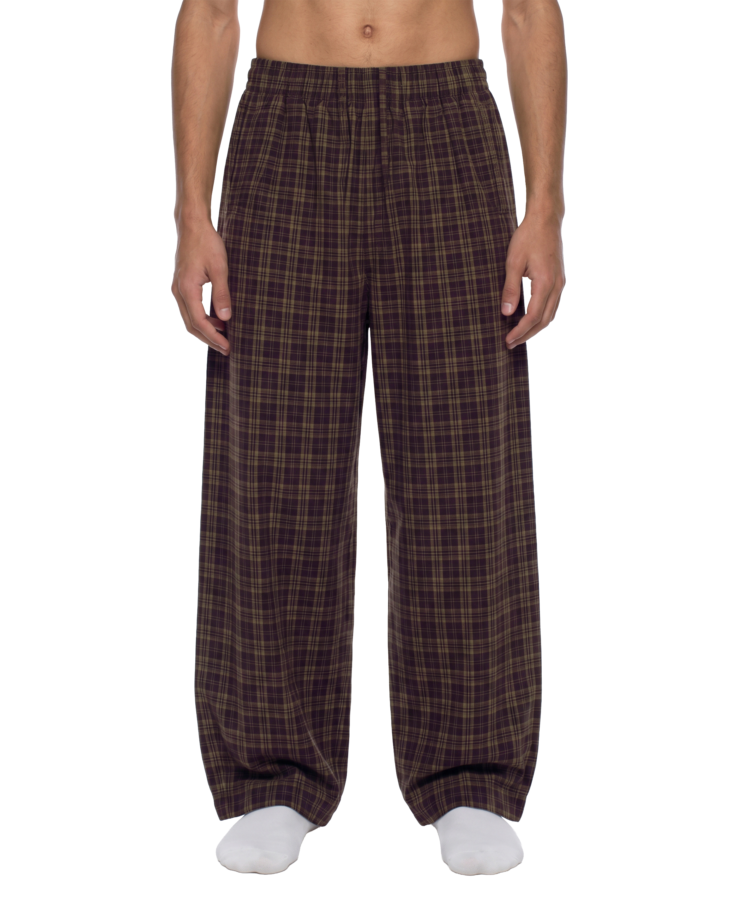 Espresso Tartan Pants