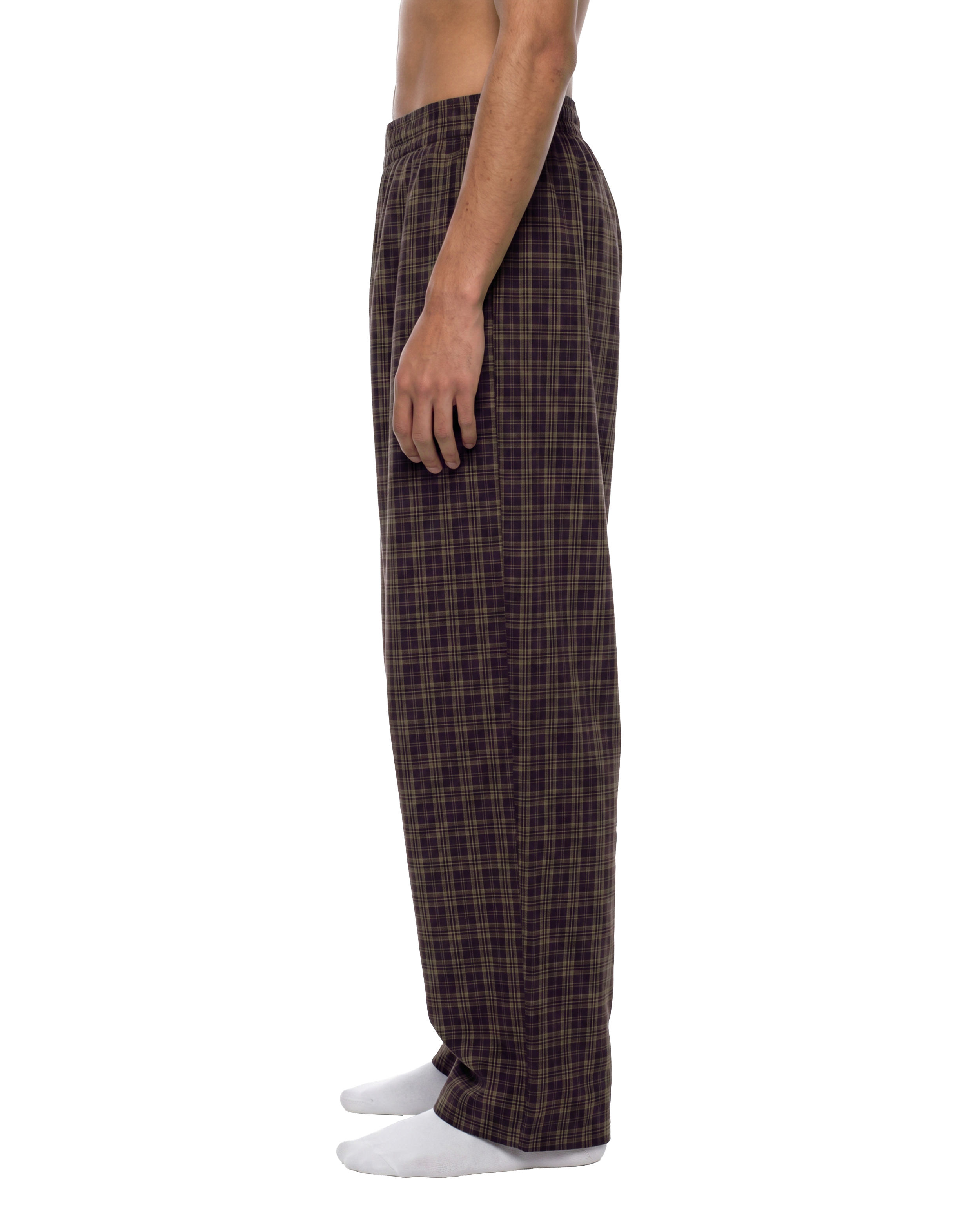 Espresso Tartan Pants